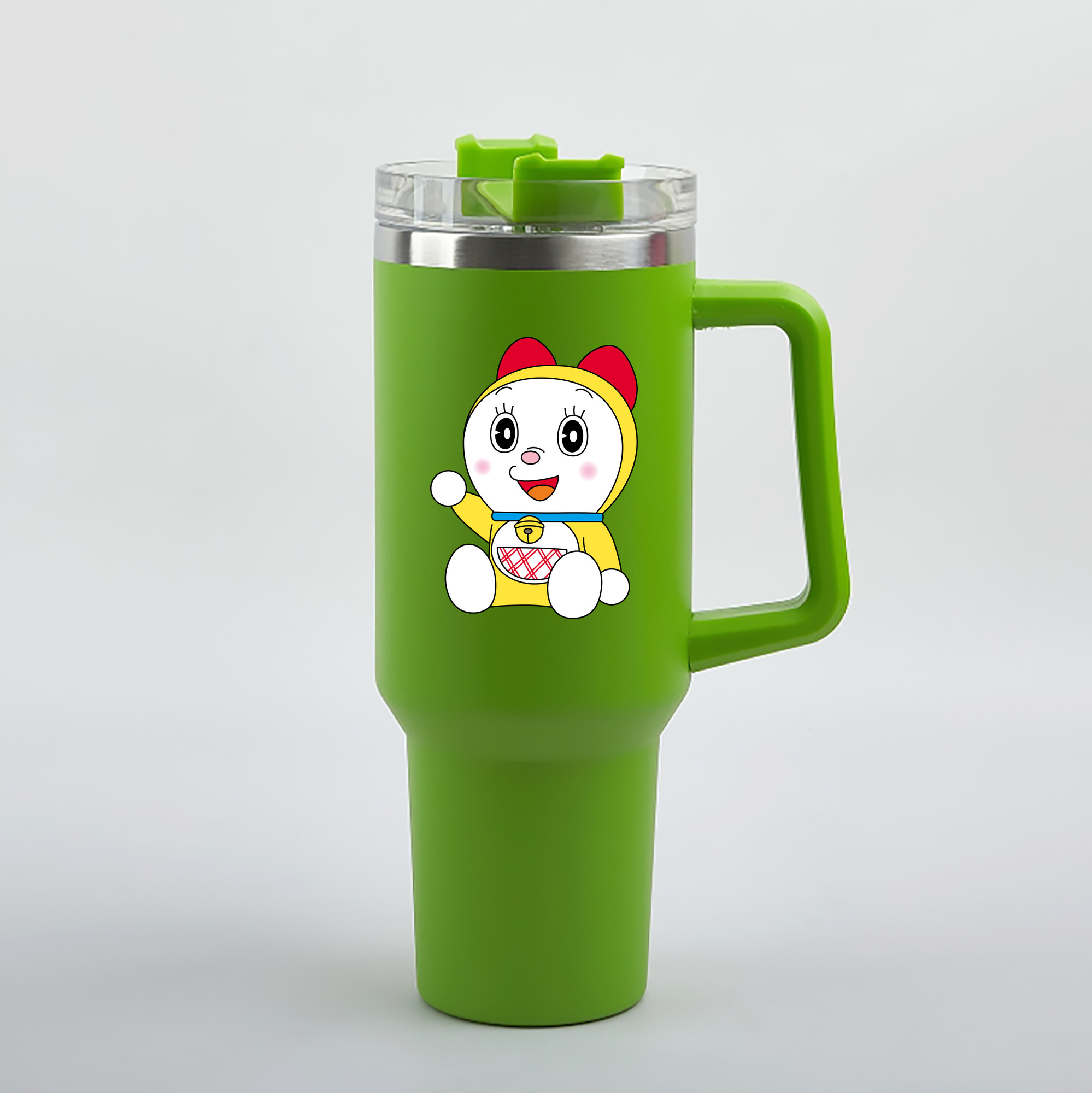 （画像用） ドラえもん ドラミ Doraemon Dorami 1200mL車用タンブラー（カラープリント）